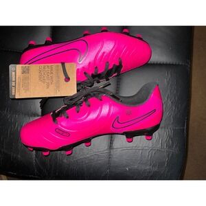 Nike Tiempo Legend 10 Club FG/MG Hyper Pink Black Soccer Cleats DV4352-600 4.5Y